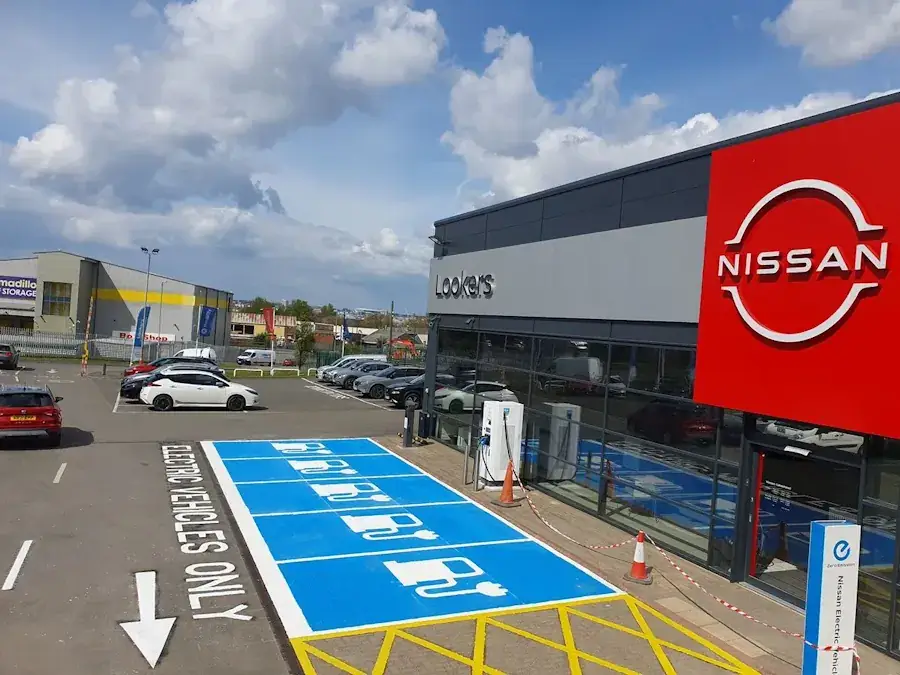 EV Charging Bay Markings – Lookers Nissan, Gateshead
